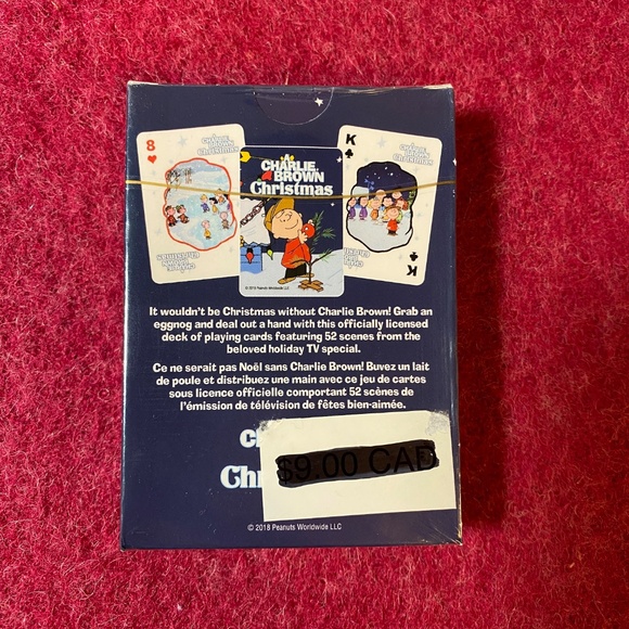 Charlie Brown deck of cards, NWOT - Picture 2 of 5